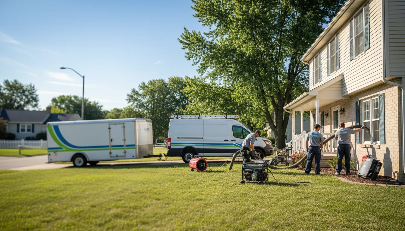 Flooded Basement Restoration And Cleanup With Repair in Wolf Point, MT near me